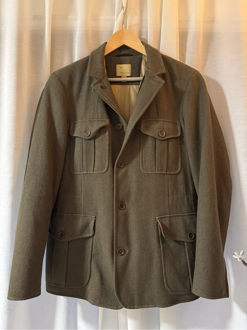 BANANA REPUBLIC MENS Wool COAT/JACKET M